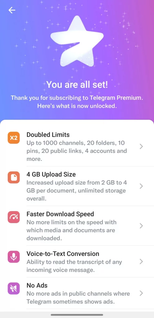 آموزش خرید تلگرام پرمیوم