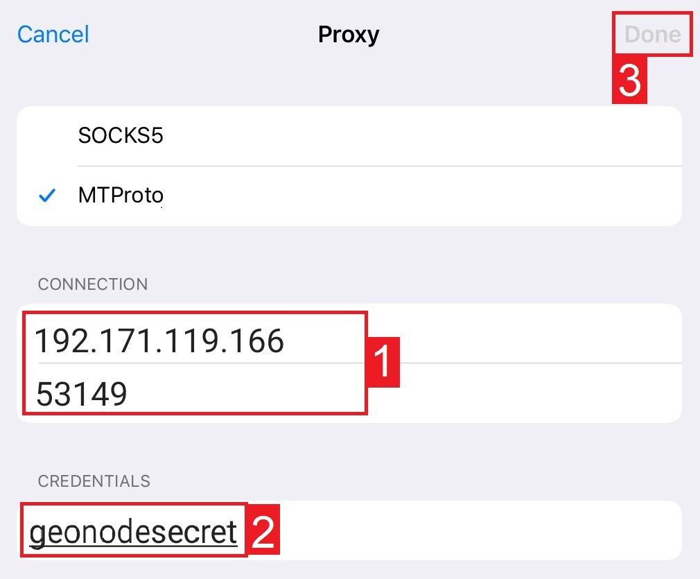 نحوه ساخت پروکسی تلگرام