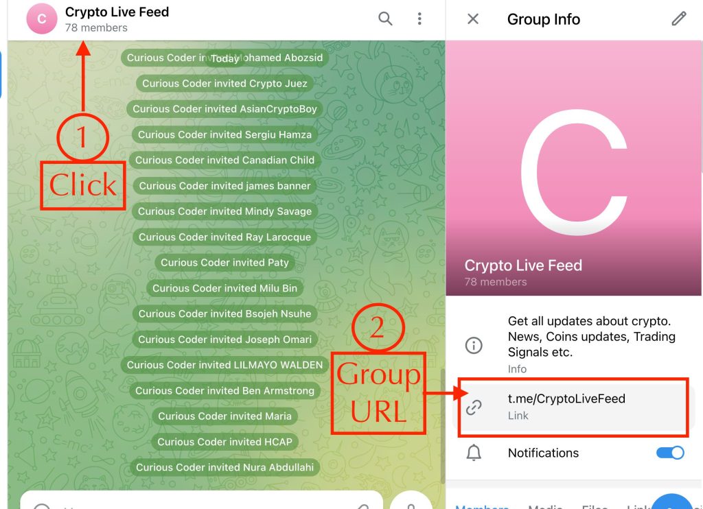 باز کردن قابلیت اد ممبر گروه