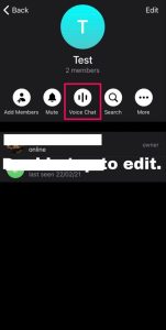 نحوه راه اندازی ویس چت تلگرام